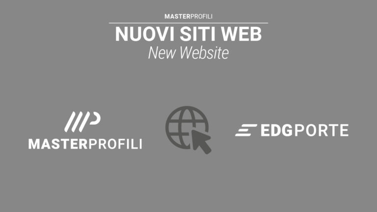 Master Profili ed EDG Porte: online i nuovi siti